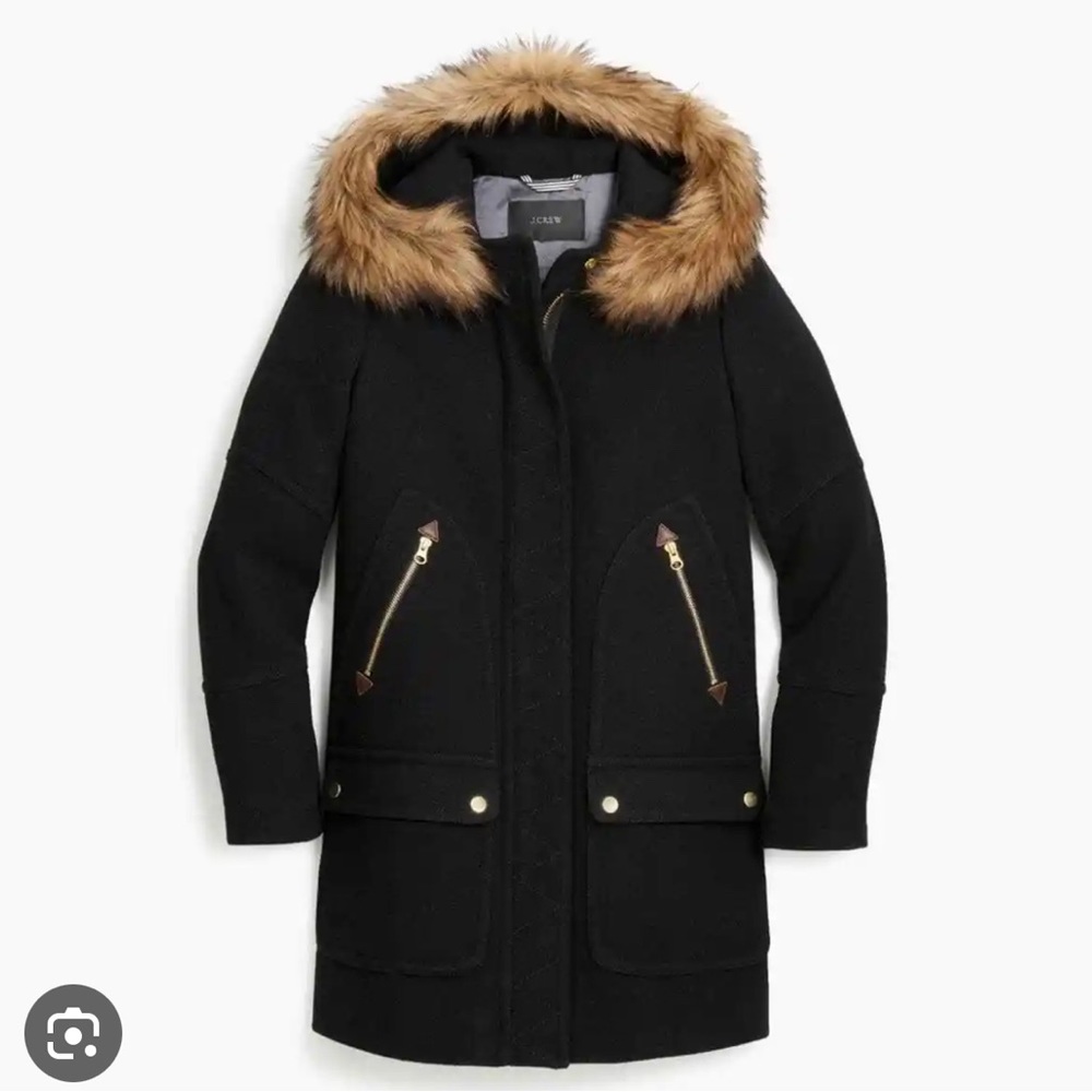 JCrew Chateau Parka Italian Wool